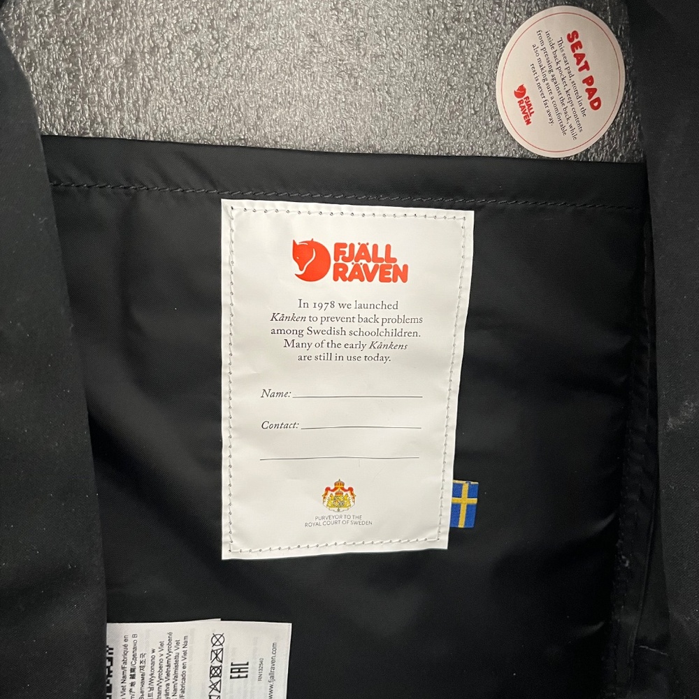 Fjallraven kanken mini backpack - Picture 5 of 5